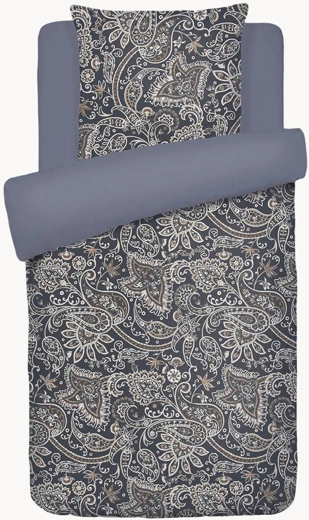 Conjunto de roupa de cama em cetim de algodão Indienne, vários tamanhos