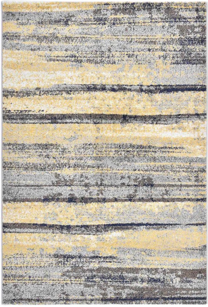 vidaXL Tapete Cinzeto 120 x 170 cm Polietileno