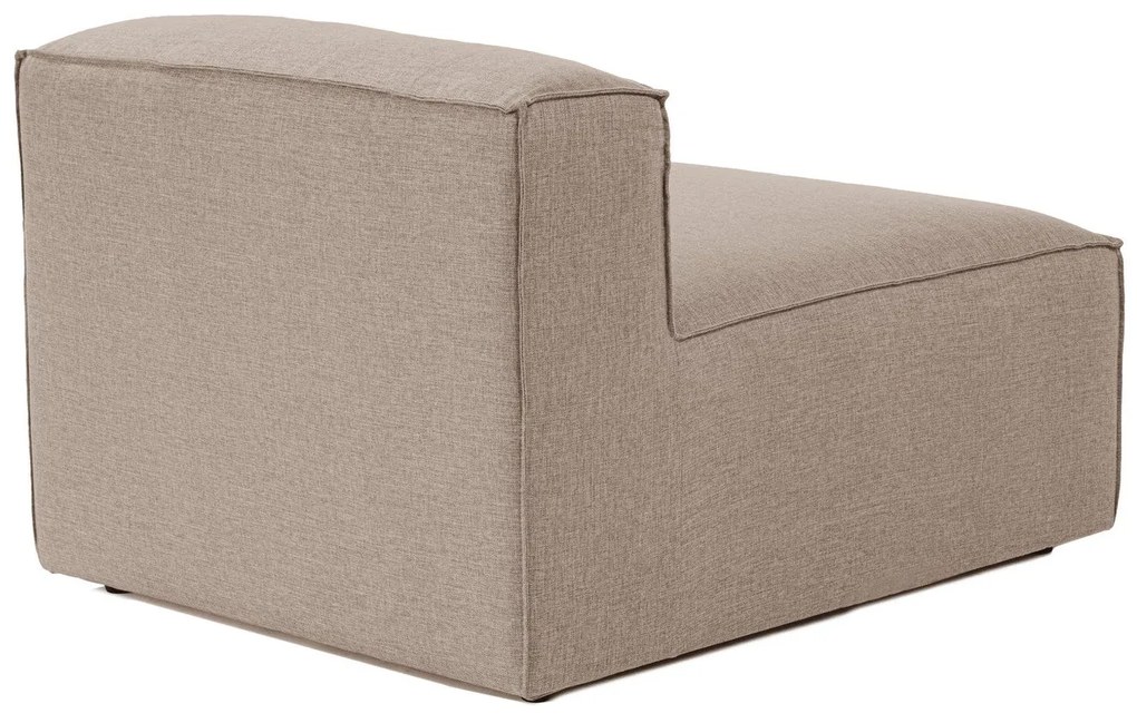 Sofá de 1 Lugar Fora – Castanho – 83x66x105 cm