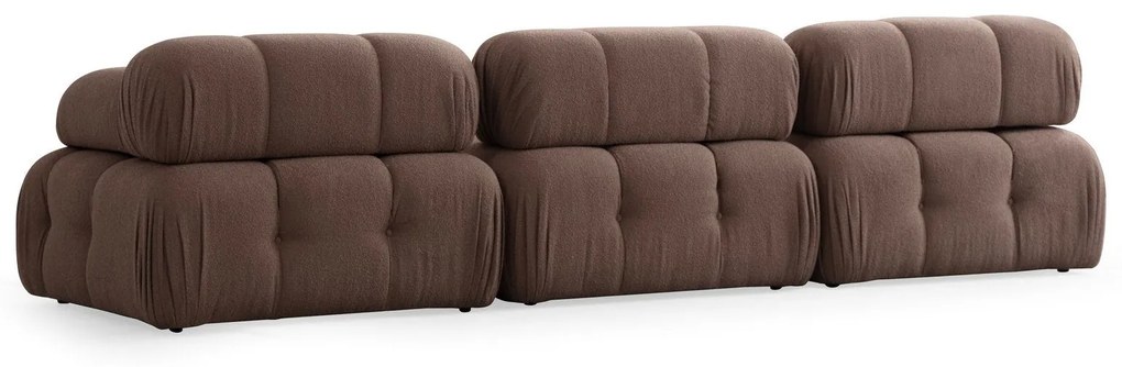 Sofá 3 Lugares Doblo – Cappuccino – 300x100x80 cm