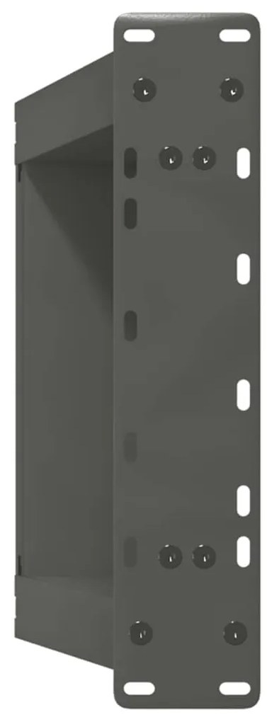 Pés para mesa de centro em forma de U, 2 peças, antracite, 38x(42-43)