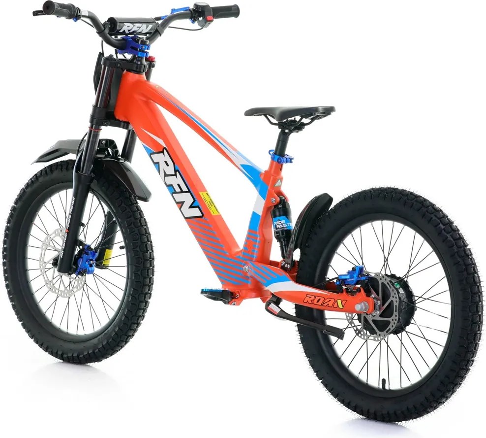 Bicicleta elétrica infantil 750W 20" RXF Evo Racing Laranja