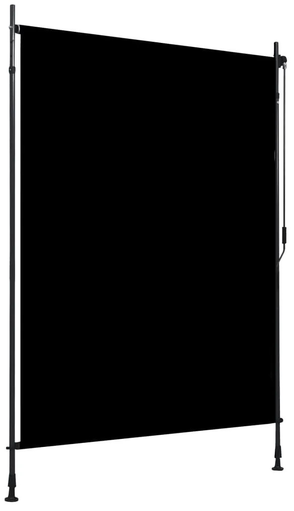 vidaXL Estore de rolo para exterior 150x270 cm antracite