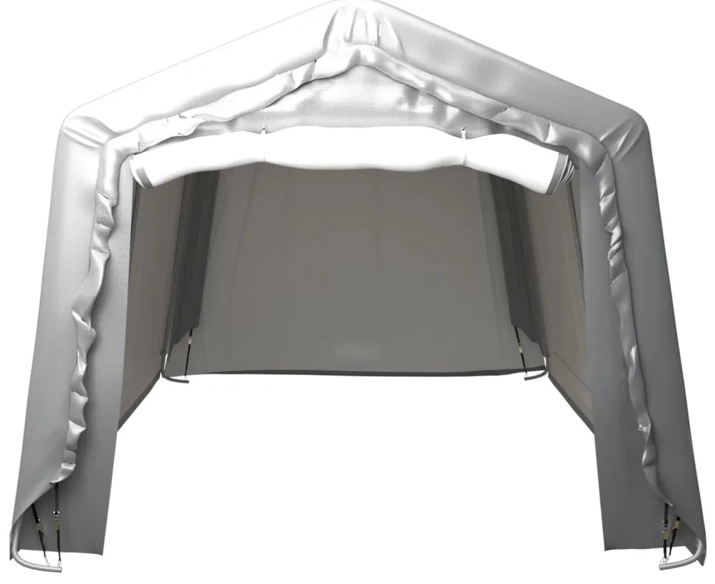 Tenda de armazenamento 300x600 cm aço cinzento