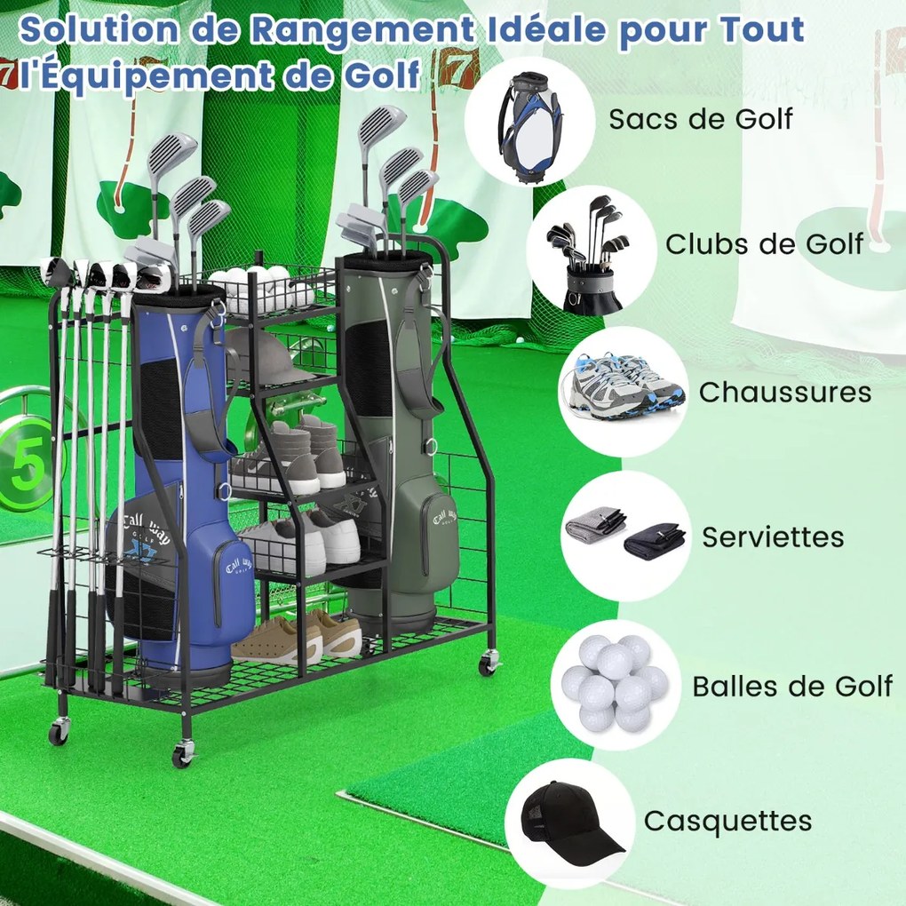 Organizador de parede de metal com painel perfurado para armazenamento de ferramentas com 3 painéis, 26 acessórios para pendurar, 9 compartimentos, suporte para ferramentas laranja