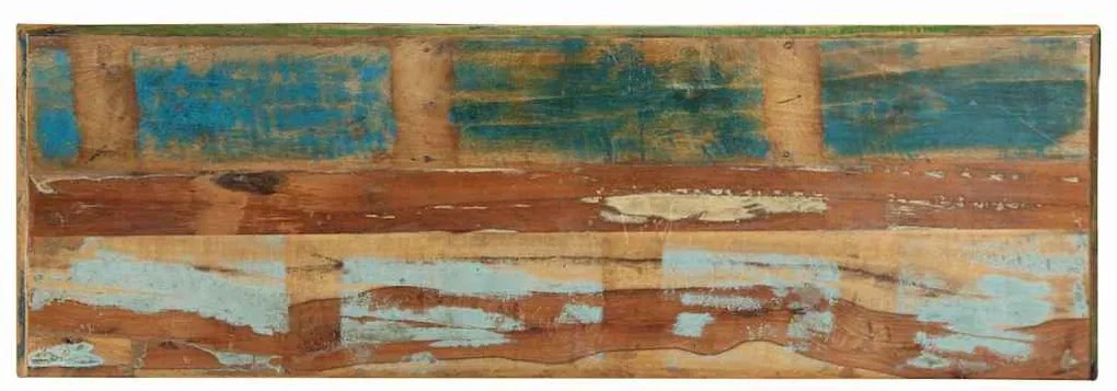 Banco para Sapatos 110x35x40 cm Madeira Sólida Recuperada
