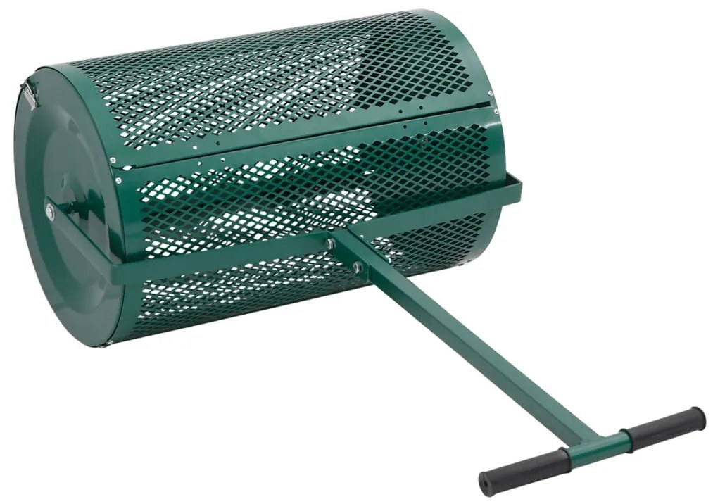 Distribuidor de adubo Ø40x60 cm aço verde