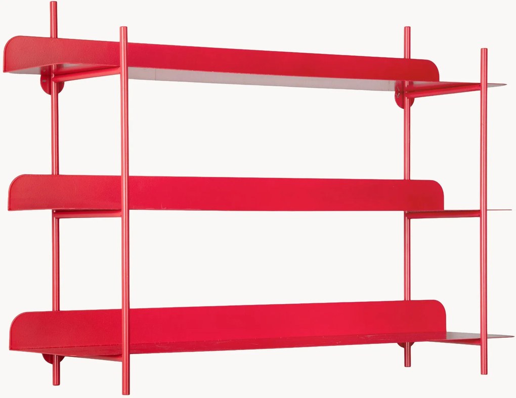 Estante de parede pequena em metal Cool Retro