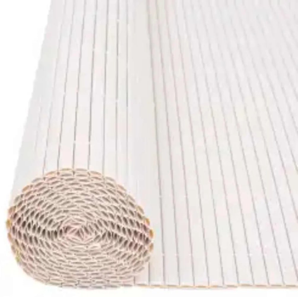 Cerca de jardim dupla face 90x400 cm branco