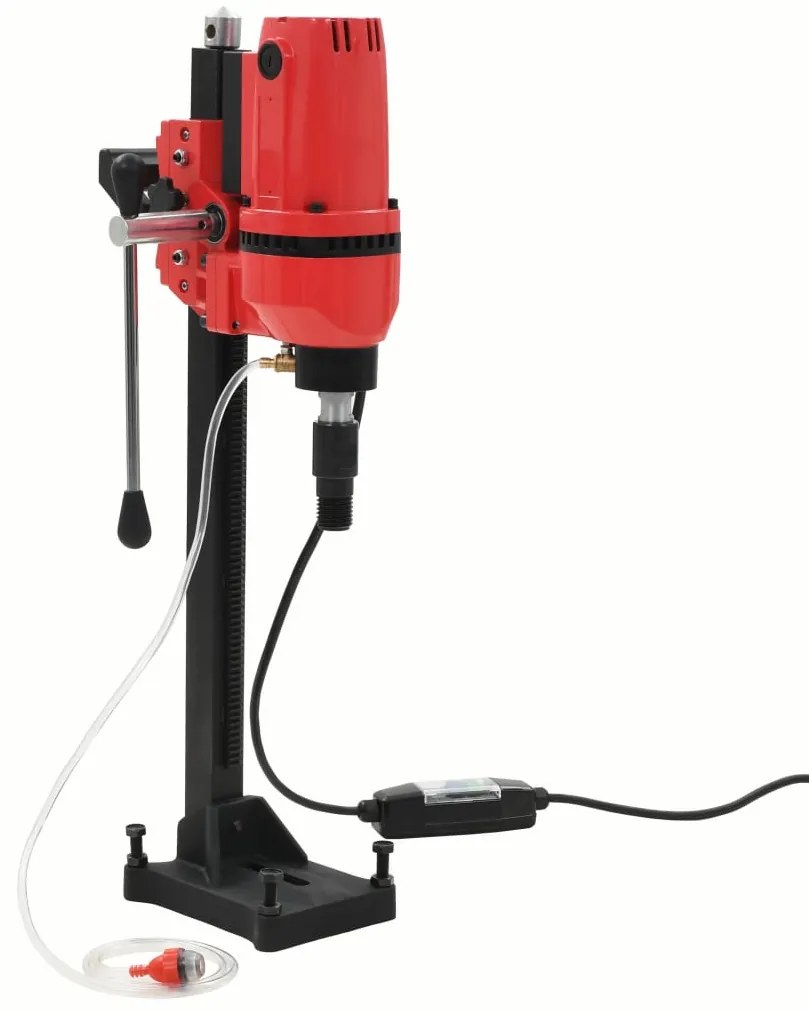 143981 vidaXL Perfuradora de núcleo com suporte 2600 W 200 mm