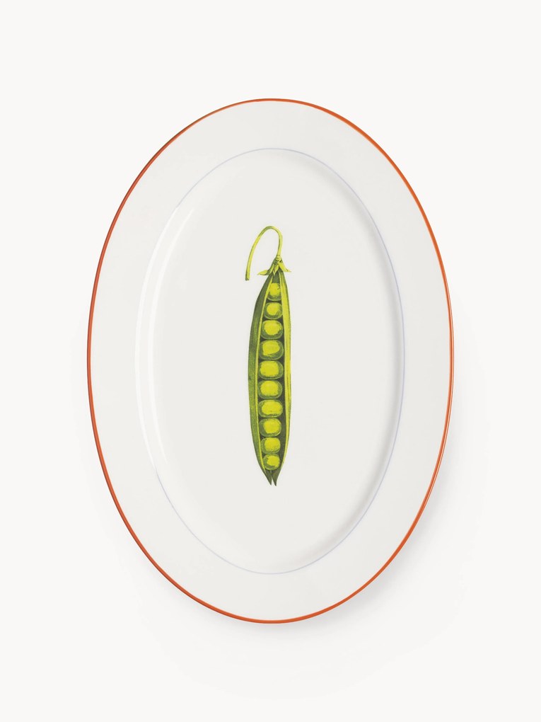 Travessa em Fine Bone China Pea