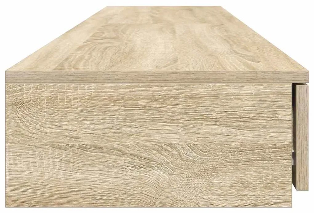 Gavetas para Cama vidaXL Carvalho Sonoma 180x36,5x16,5 cm em Madeira d