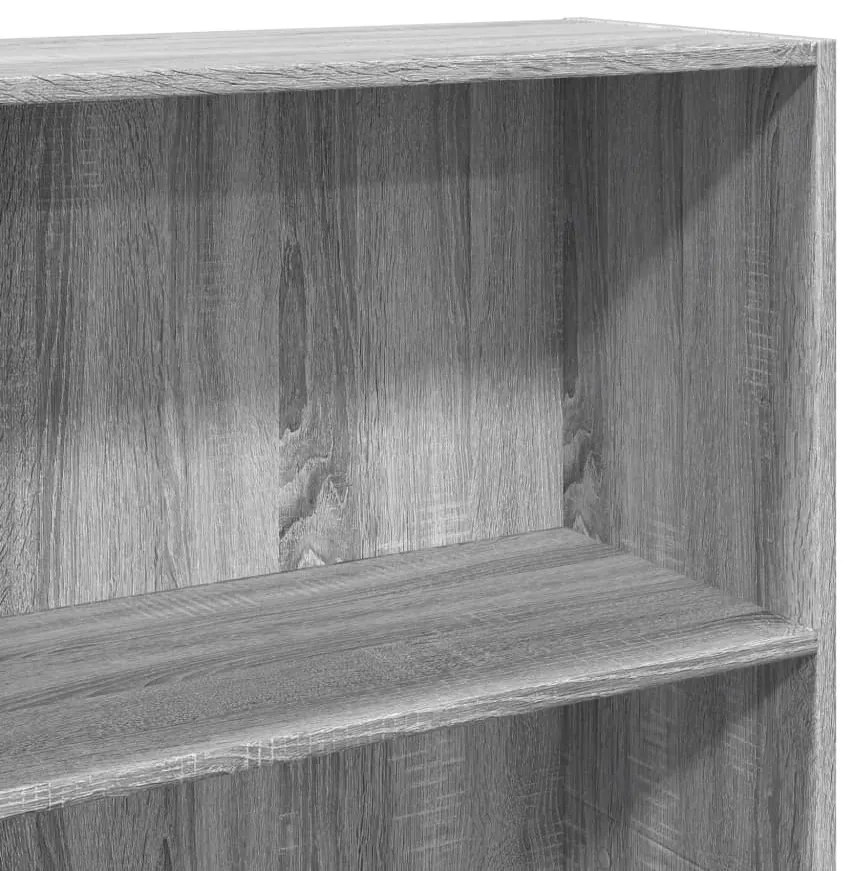 Estante 60x30x189 cm derivados de madeira cinzento sonoma