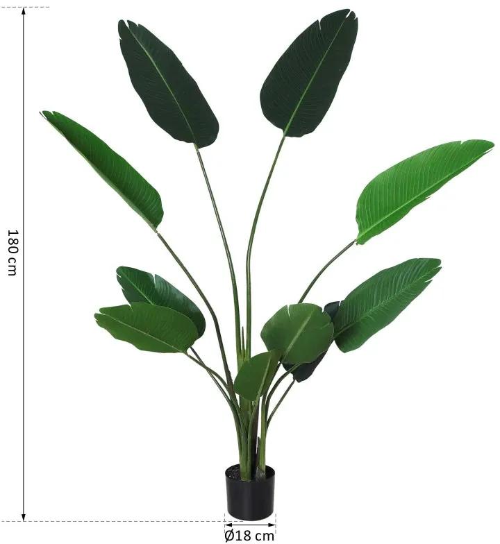 Planta Artificial Palmeira de 180cm