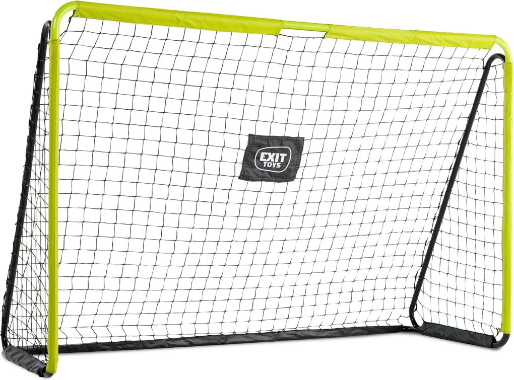 Baliza de futebol em aço Tempo, 240 x 160 cm - verde/preto