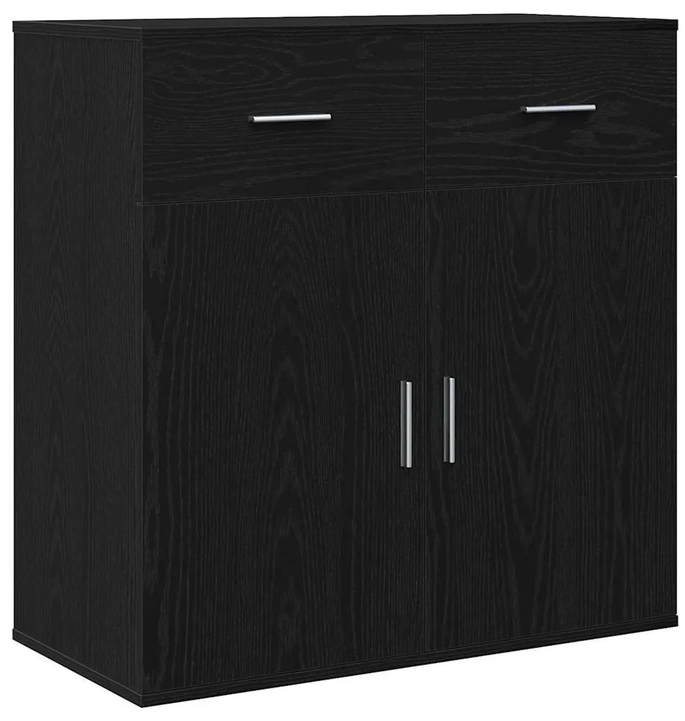 Buffet Carvalho preto 79 x 38 x 80 cm Madeira processada