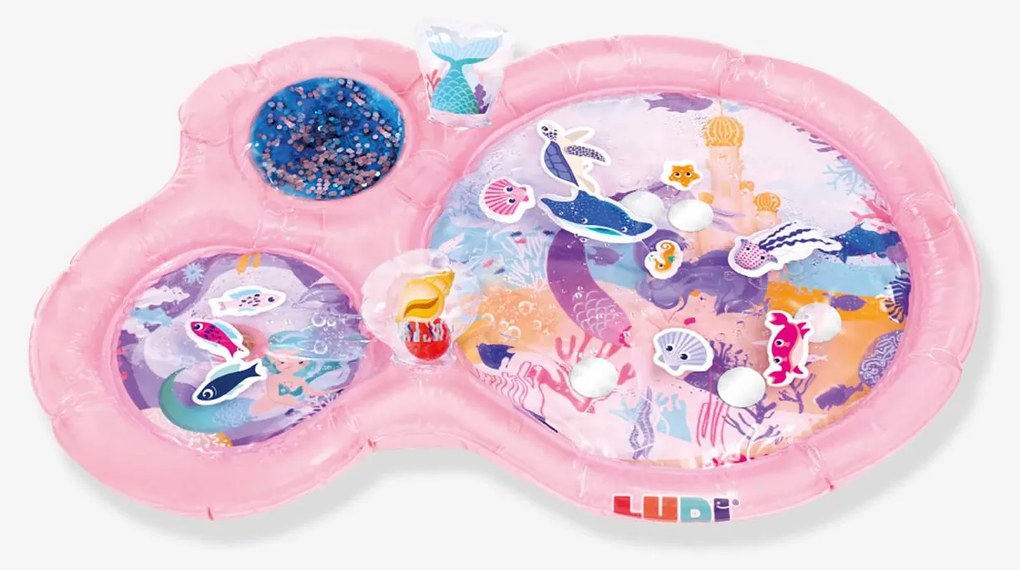 Tapete de água marinho, LUDI rosa