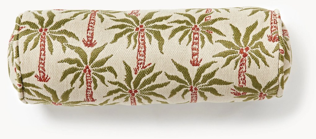 Almofada de rolo artesanal para exterior Laura