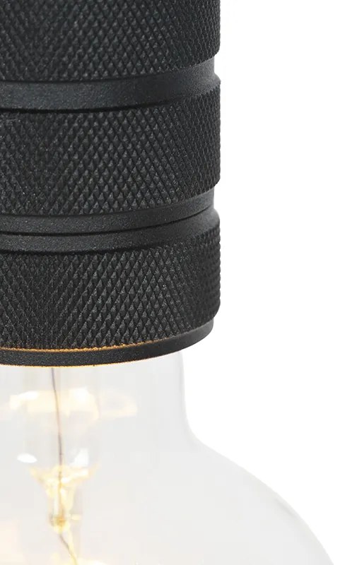 Candeeiro de suspensão moderno preto - Cavalux Moderno