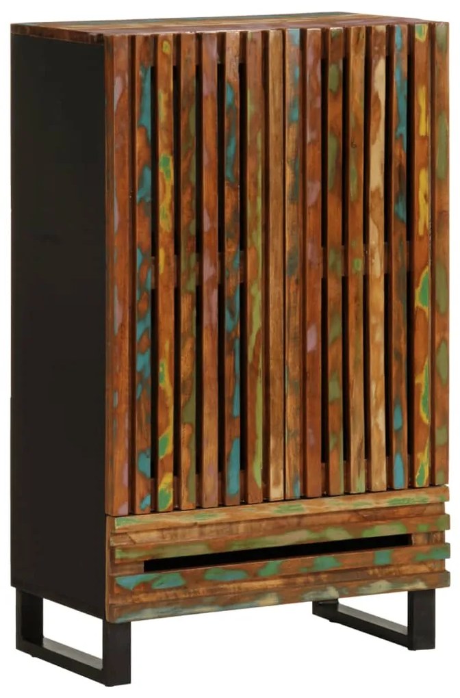 vidaXL Aparador alto 60x34x100 cm madeira de acácia maciça