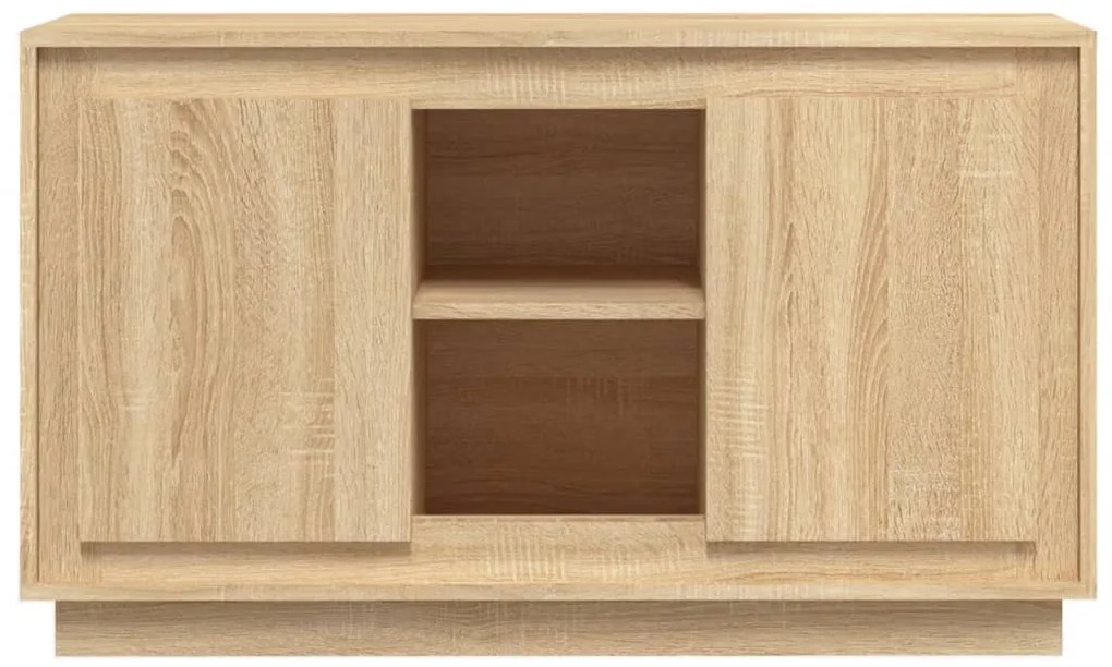 Aparador 102x35x60 cm derivados de madeira cor carvalho sonoma