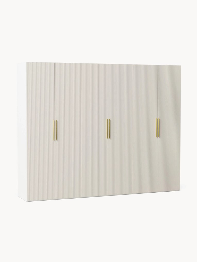 Roupeiro modular com porta giratória Simone, L 300 cm, vários tamanhos