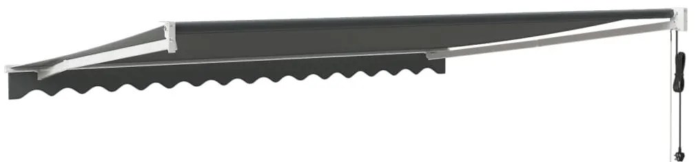 Toldo retrátil automático 4x3 m antracite