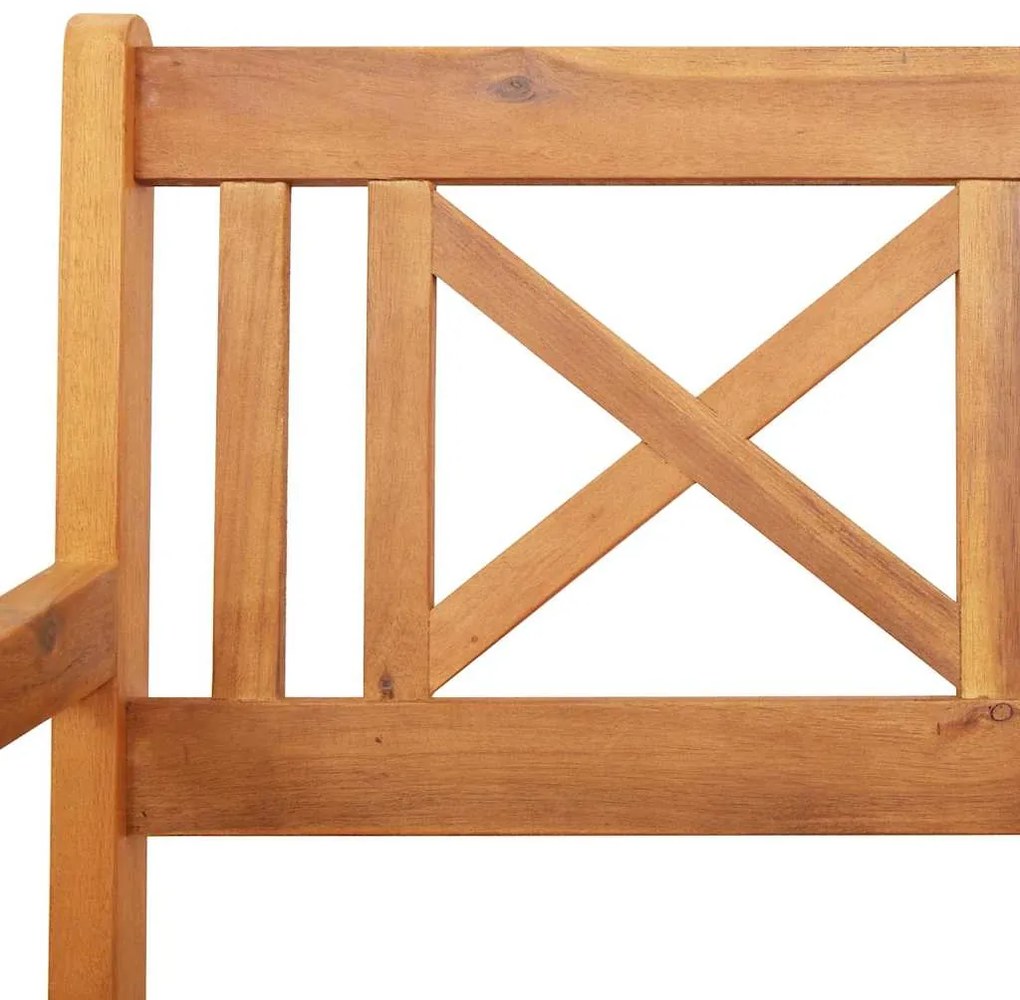 Cadeiras de Jardim vidaXL 8 pcs 56x55.5x90 cm Madeira Sólida de Acácia