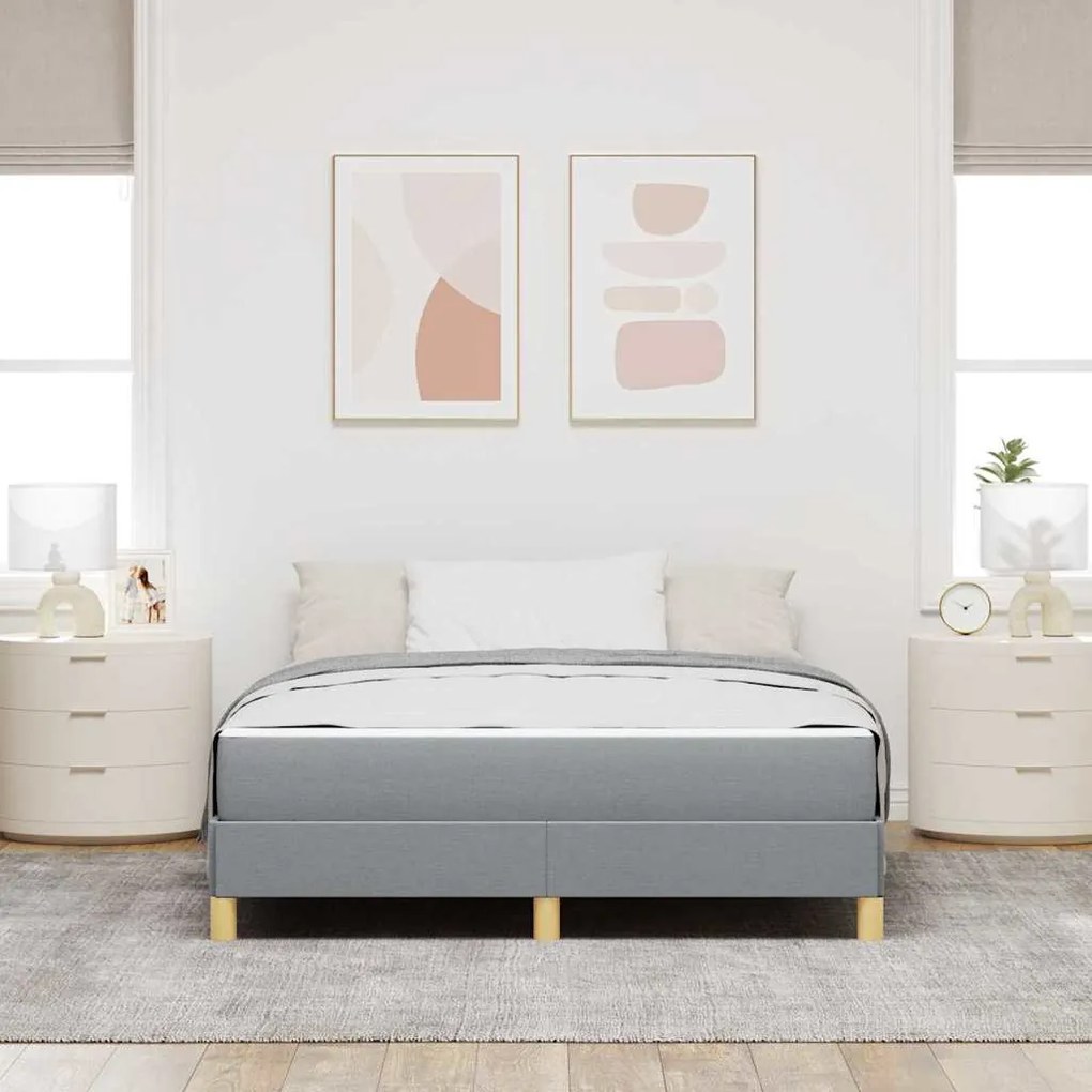 Cama Box Taupe, Marrom 160 x 200 cm