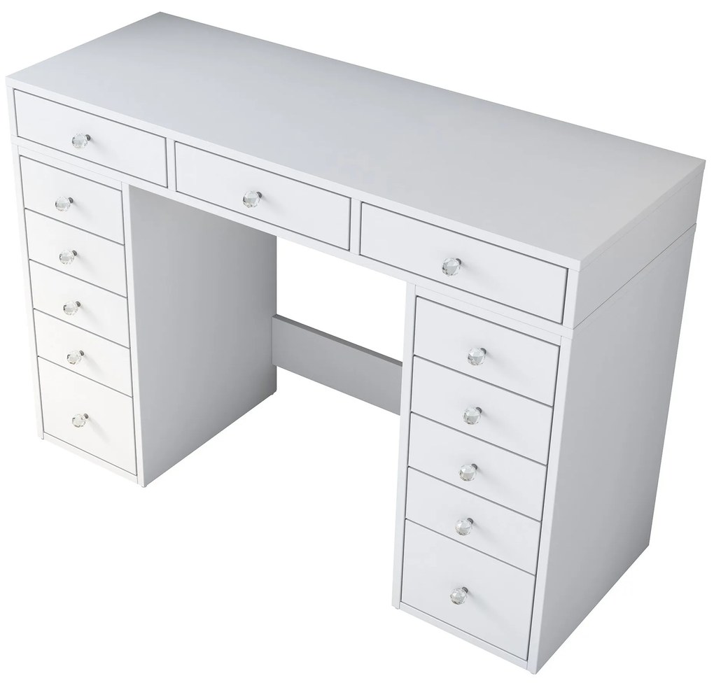 Mesa de Maquilhagem BJ106 – Branco – 120x81,6x44,5 cm