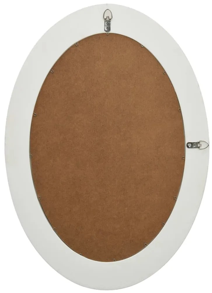 Espelho de parede estilo barroco 50x70 cm branco