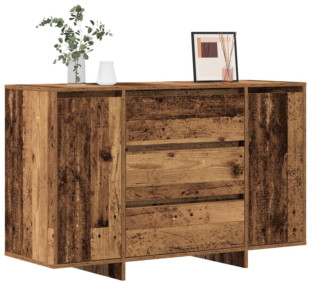 Sideboard Madeira Velha 120x41x75 cm Madeira Engenharia