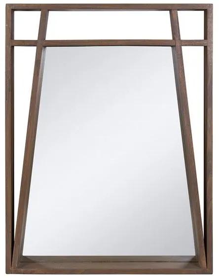 Espelho (90 x 70 x 8 cm) Madeira de cedro - Ellegance Coleção