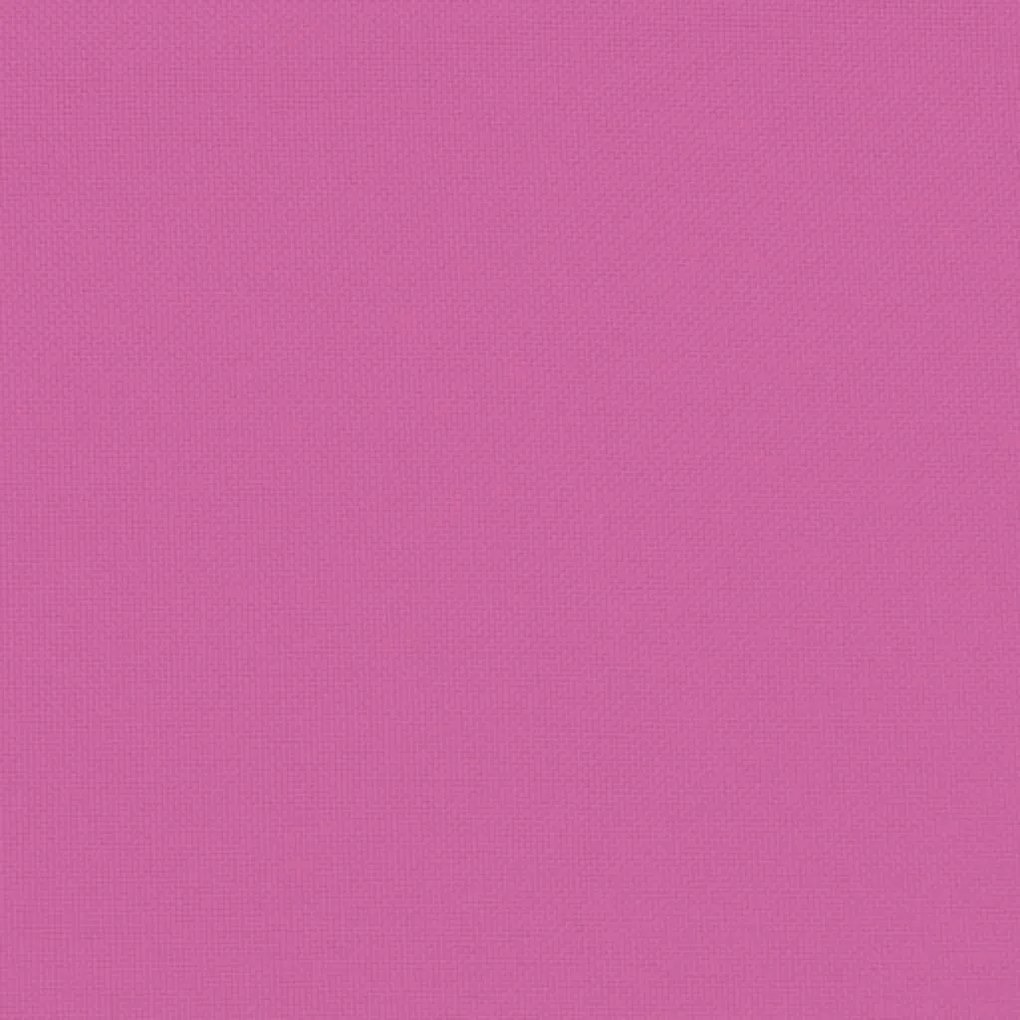 Almofadões p/ cadeira de encosto baixo 4 pcs tecido rosa