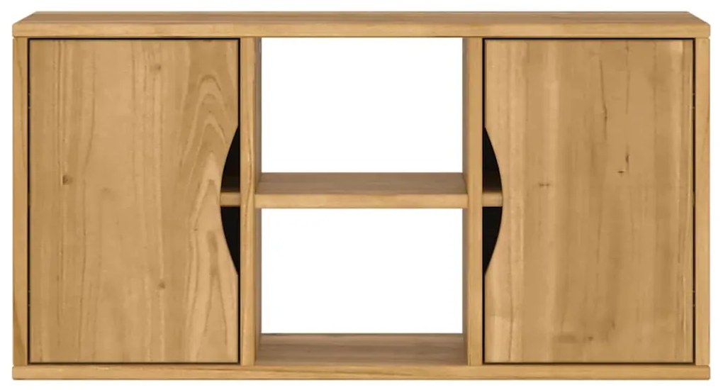Armário para TV ODDA 79x24x40 cm Madeira maciça de pinho