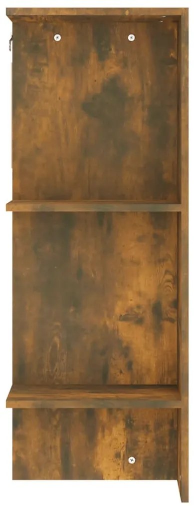 Armário corredor 97,5x37x99cm derivados madeira carvalho fumado