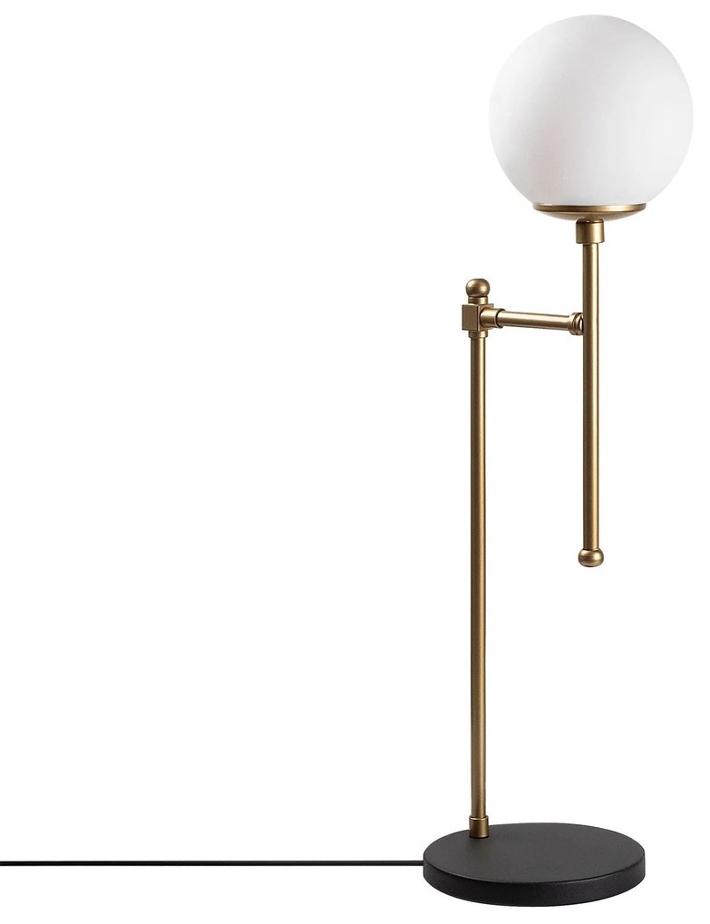 Candeeiro de Mesa Step – Dourado – 18 x 24 x 66 cm