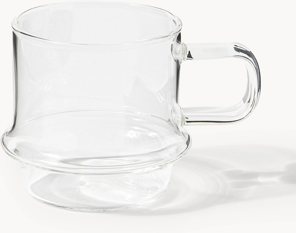 Canecas pequenas empilháveis artesanais Josh, conjunto de 4