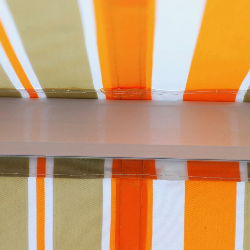 Toldo Retrátil com Manivela Toldo de 300x200cm com Braço Articulado de