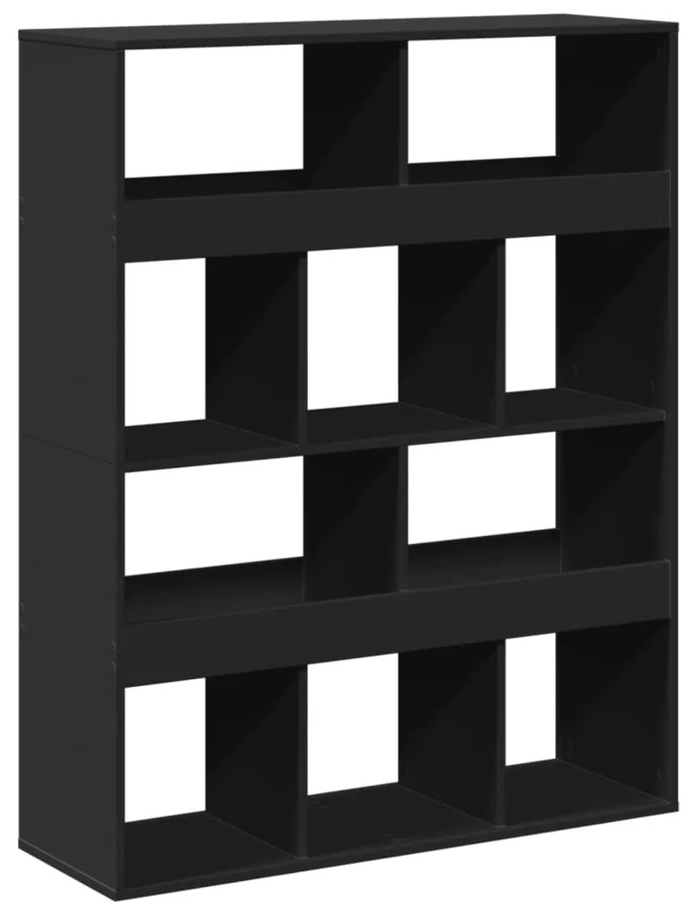 Divisória 100x33x125,5 cm derivados de madeira preto