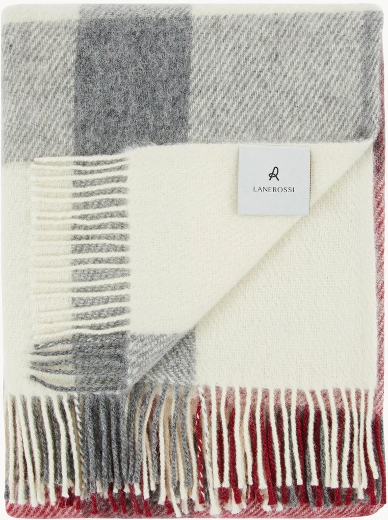 Manta em lã virgem Iseo