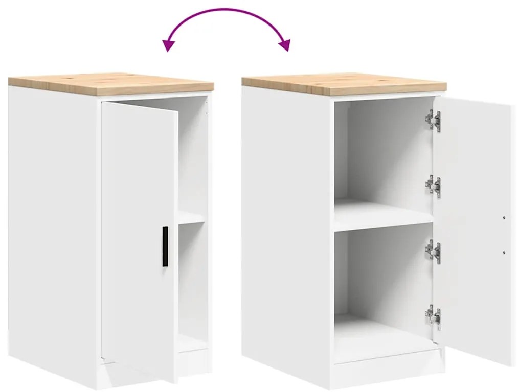 Armário de arrumação de garagem Branco 40x51x85 cm