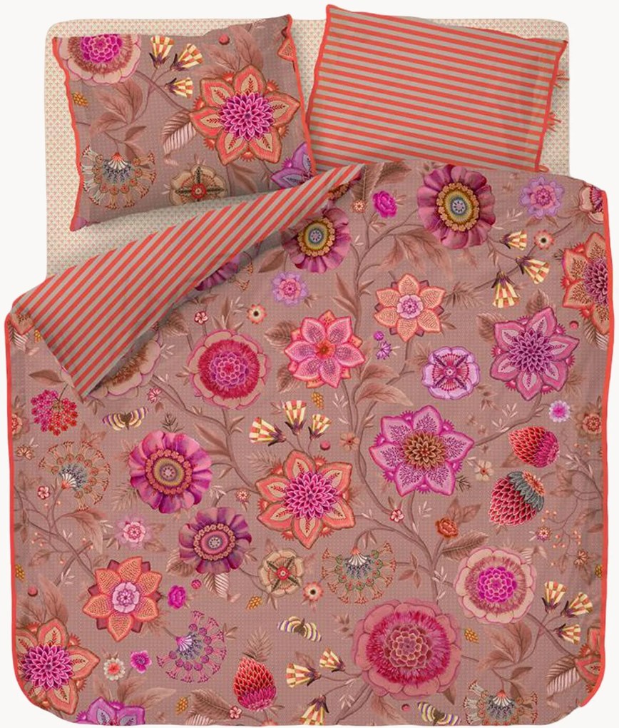 Conjunto de roupa de cama em percal de algodão Viva La Vida