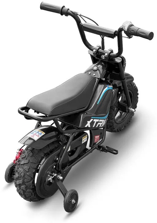 Mini Mota elétrica para crianças Bateria 250W E.SUPERBIKE C/Limitador velocidade Azul