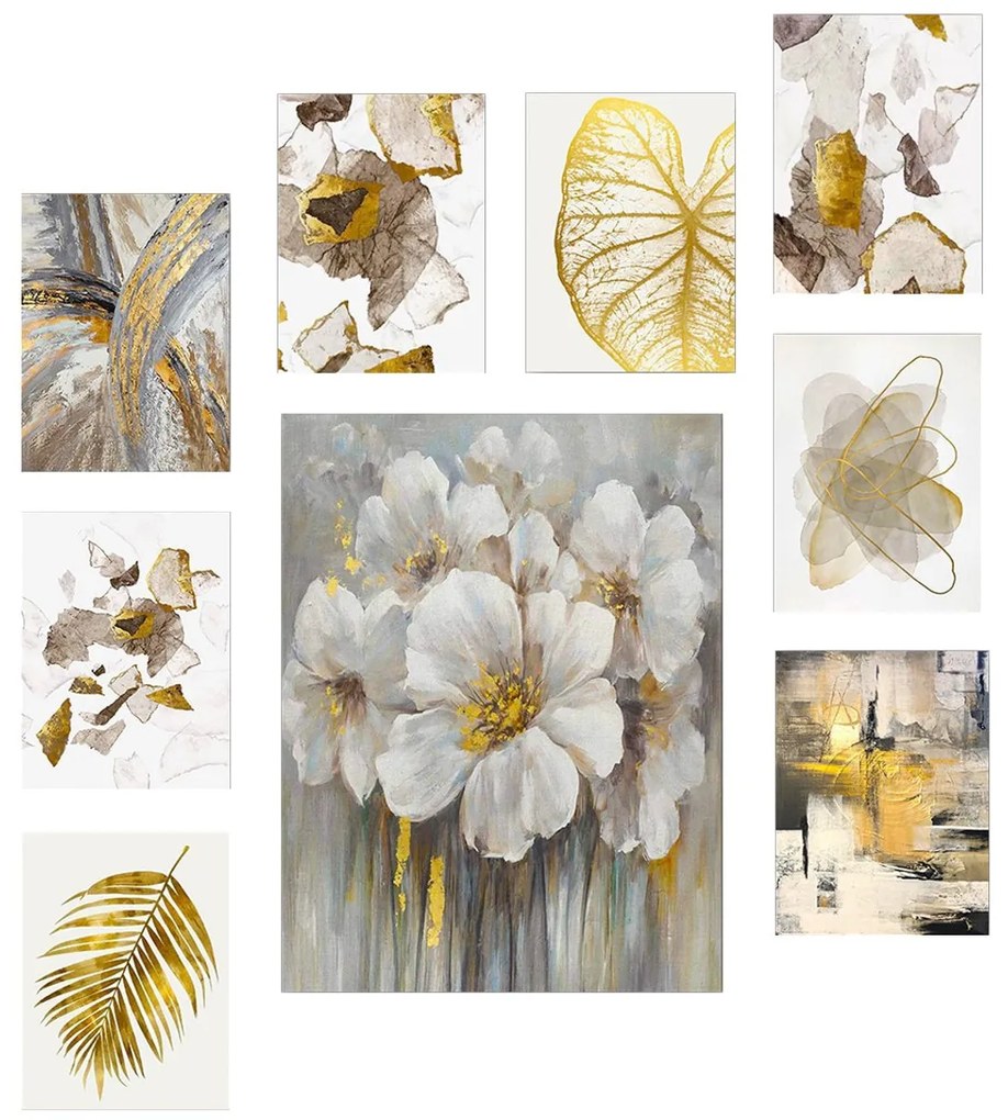 Pintura Decorativa MDF 9MDF04YS – Multicolor – 20 x 15 cm (8 Peças), 3