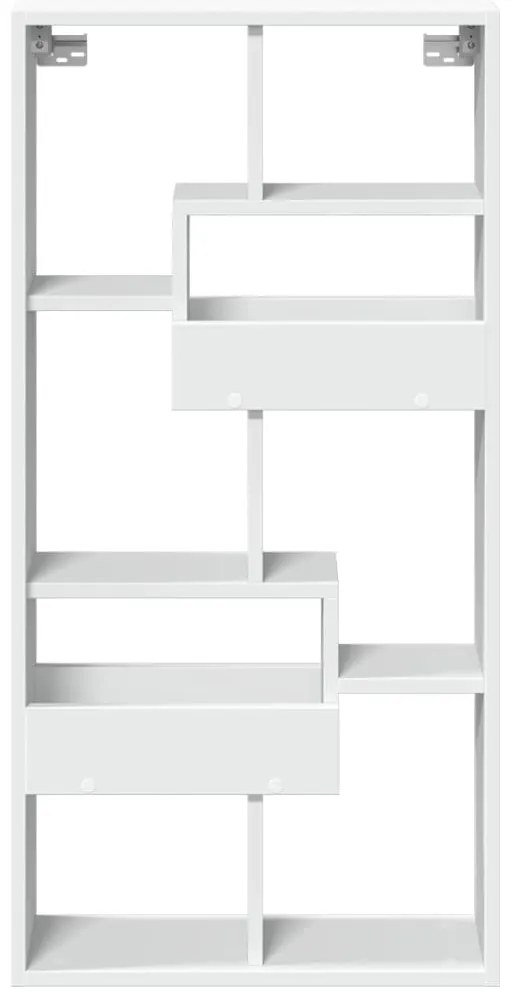 Armário de parede 50x15x100 cm derivados de madeira branco
