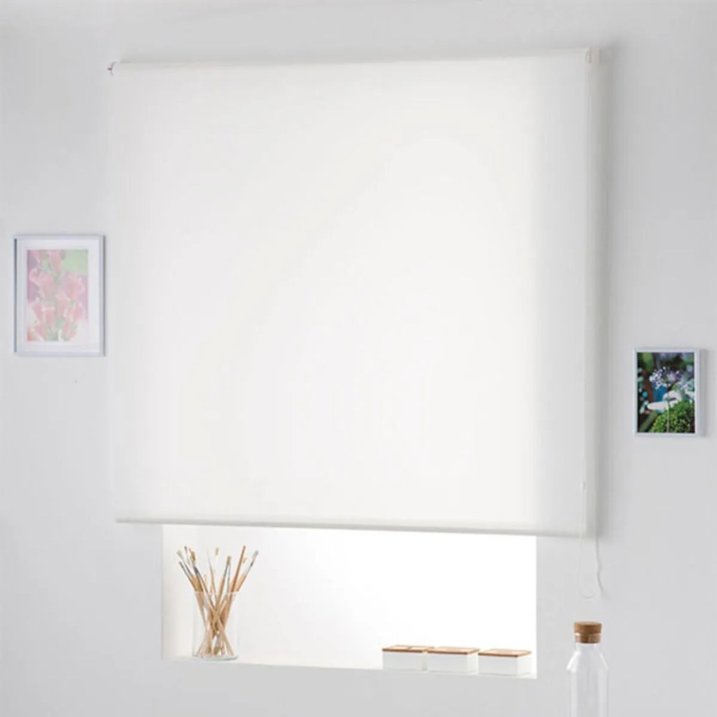 Persiana Transparente Naturals Branco - 160 x 250 cm