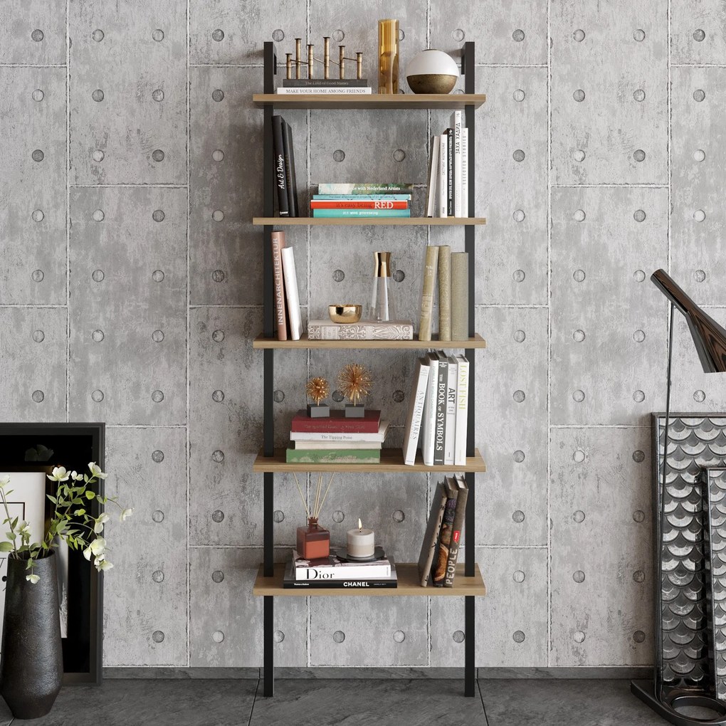 **** Estante Piante – Nogueira Preta – 60 cm x 174 cm x 22 cm
**
