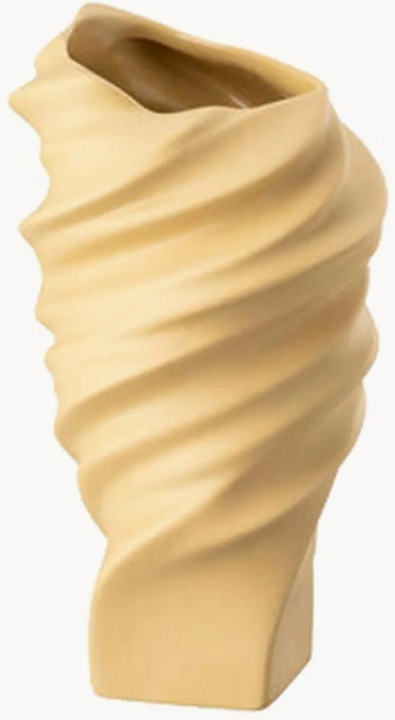 Jarra de porcelana mini Squall Fossil, Alt 11 cm