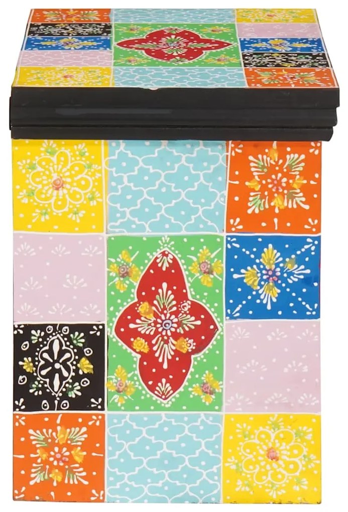 Armário de Cabeceira com gaveta Multicolorido 40 x 30 x 40 cm